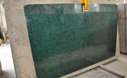 dark green marble tile
