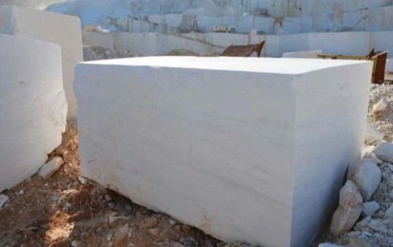 white thassos marble slab
