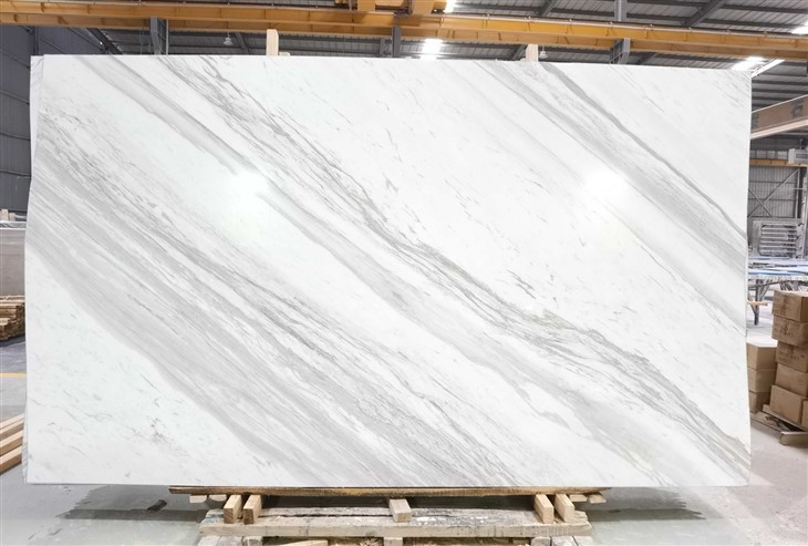 White Volakas Marble Texture Natural Stone White Color Volakas Marble