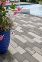 Pavimentació de granit maons de granit de maó